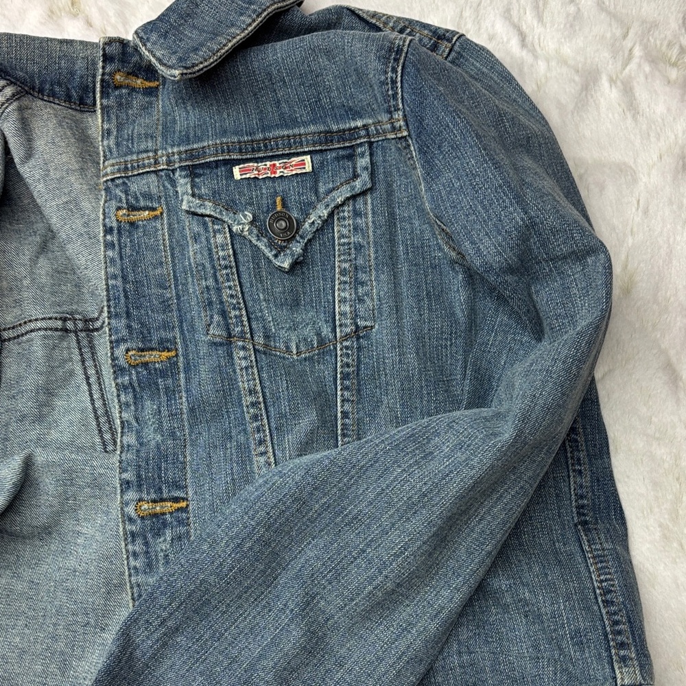 Hudson Jeans Blue Denim Jacket - Picture 8 of 8